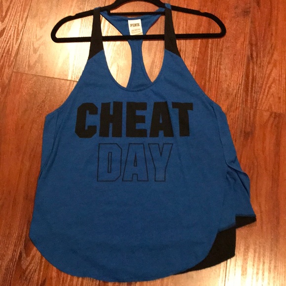 PINK Victoria's Secret Tops - Victoria’s Secret Pink “Cheat Day” tank